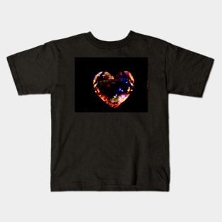 Crystal Heart Kids T-Shirt